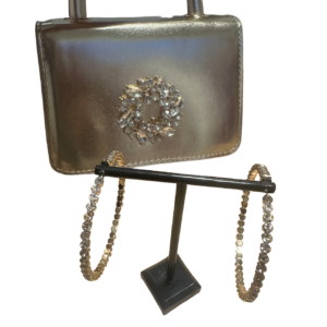 she’s a cutie mini handbag & hoops set